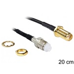 Delock SMA -> FME M/M antenna kábel 0.2m fekete