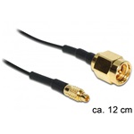Delock SMA - MMCX F/F antenna kábel 0.12m fekete