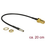 Delock SMA -> TS-9 adapter 0.2m fekete