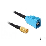 Delock SMB -> FAKRA Z M/M antenna kábel 3m RG-174 fekete