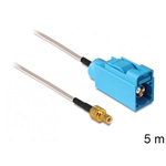 Delock SMB -> FAKRA Z M/M antenna kábel 5m RG-316 ezüst