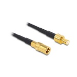 Delock SMB M/F antenna kábel 0.5m RG-174 fekete