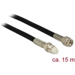 Delock FME -> SMA M/F antenna kábel 15m fekete RG-58