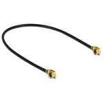 Delock MHF/U.FL F/F antenna kábel 0.3m fekete LP-068 