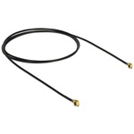 Delock MHF/U.FL F/F antenna kábel 0.5m fekete LP-068 