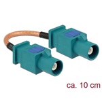 Delock Antennakábel, FAKRA Z-dugó > FAKRA Z-dugó, RG-316 10 cm