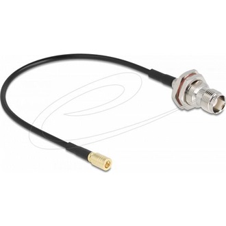 Delock Antennakábel TNC-hüvely apa SMB-dugó RG-174, 20 cm