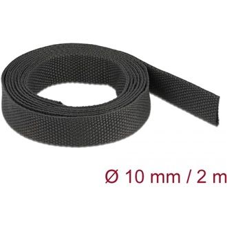 Delock Anyag hőre zsugorodó cső 2 m x 10 mm szugorodási arány 2:1 fekete