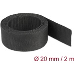 Delock Anyag hőre zsugorodó cső 2 m x 20 mm szugorodási arány 2:1 fekete