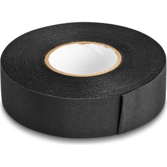 Delock Anyag szalag 25 m x 25 mm szakíthatatlan öntapadós fekete