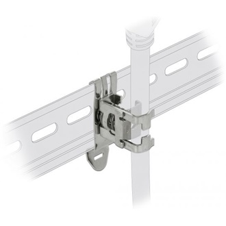 Delock Árnyékoló kapocs DIN sínekhez - kábel átmérő 4 - 13,5 mm