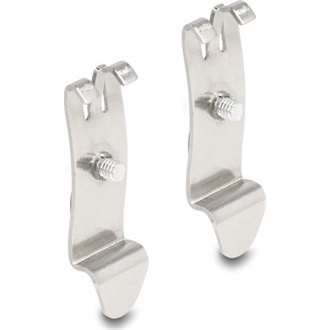 Delock Asztali patch panel tartó DIN sínhez M4 rögzítő csavarokkal 2 db.