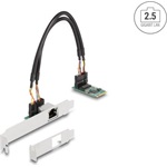 Delock 2,5Gb/s M.2 2242 RJ45 hálózati adapter low profile