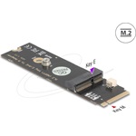 Delock Átalakító M.2 kulcs M apa - M.2 kulcs E csatlakoztató USB és PCIe modulhoz