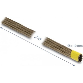 Delock Barna fonott öv bazalt szálakból 2 m x 10 mm