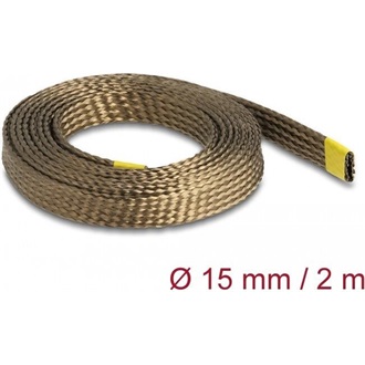 Delock Barna fonott öv bazalt szálakból 2 m x 15 mm