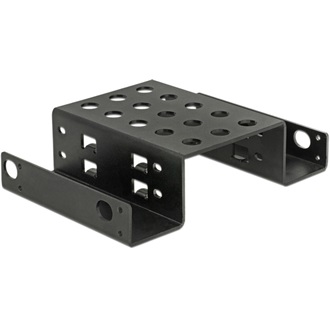 Delock Beépíto keret 2 x 2.5” - 5.25”, fekete
