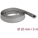 Delock Befont karmantyú zipzáras szorítóval hőállóság egészen 2 m x 20 mm-es szürke