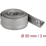 Delock Befont karmantyú zipzáras szorítóval hőállóság egészen 3 m x 50 mm-es szürke