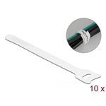 Delock Befűzős kábelkötegelő hossza 150 mm szépessége 12 mm, 10 db. Fehér
