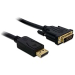 Delock Displayport -> DVI-D M/M video jelkábel 2m fekete