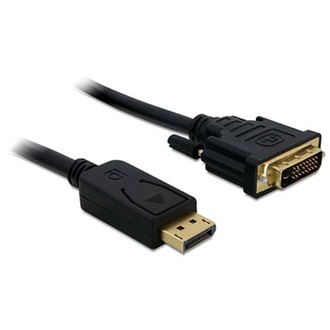 Delock Displayport ->  DVI-D M/M video jelkábel 3m