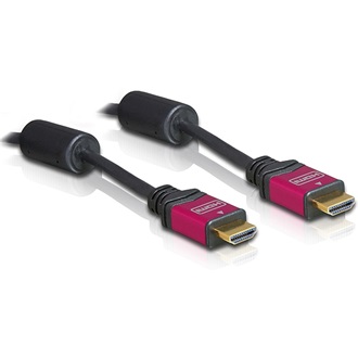 Delock HDMI M/M video jelkábel 2m High Speed fekete