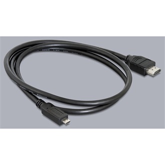 Delock HDMI 1.4 -> HDMI micro D M/M video jelkábel 1m