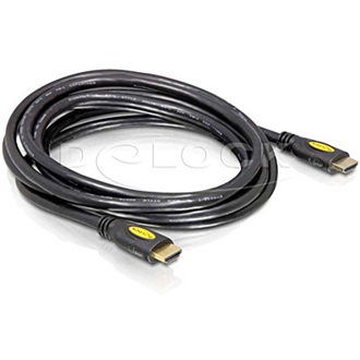 Delock HDMI 1.4 M/M video jelkábel 1m 3D support