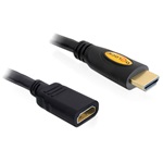 Delock HDMI 1.4 M/F video jelkábel 5m 3D support