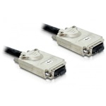 Delock SAS Infiniband SFF-8470 M/M adatkábel 1m fekete