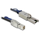 Delock SAS mini SFF-8644 -> SAS mini SFF-8088 M/M adatkábel 1m fekete