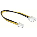 DELOCK Molex Power 4pin -> Power 4pin M/F adapter