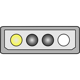 DELOCK Molex Power 4pin -> Power 4pin M/F adapter