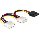DELOCK Molex Power 4pin -> SATA Power Molex Power 4pin M/F adapter