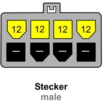 Delock Power 4pin -> Power 8pin M/F adapter