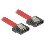 Delock SATA 3 F/F adatkábel 0.5m FLEXI piros