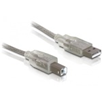 Delock USB-A 2.0 -> USB-B 2.0 M/M adatkábel 0.5m