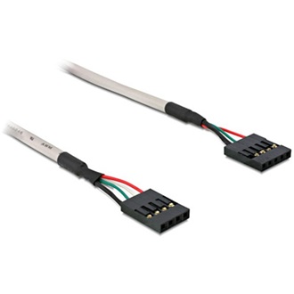 DELOCK USB Pinheader 4pin <->  USB pinheader 5pin F/F adatkábel
