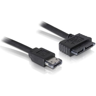Delock eSATAp -> SATA Slimline 13pin M/F adapter 0.5m