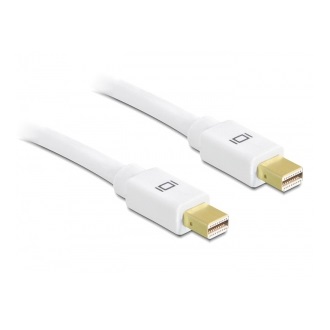 Delock Mini DisplayPort -> Mini DisplayPort M/M video kábel 1.5m fehér
