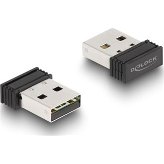 Delock Calculator vezeték nélküli egykezes mechanikus numerikus billentyűzet fekete