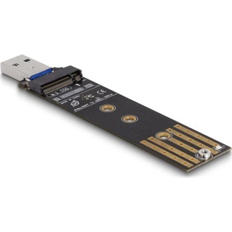 Delock Combo Converter M.2 NVMe PCIe vagy SATA SSD USB 3.2 Gen 2-vel