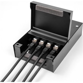 Delock Consolidation Point Box 4 port a Keystone modulokhoz