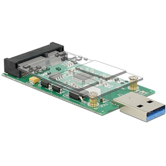 Delock USB-A 3.0 -> mSATA M/F adapter