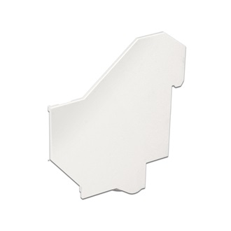 Delock Keystone DIN-sín panel borítás fehér