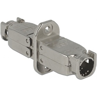 Delock Csatlakozó a Cat.6 STP hálózati kábelhez a szerszám nélküli szerelhetőség telepítéshez