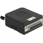 Delock Parallel DB25 -> Terminal block 26pin F/F adapter fekete