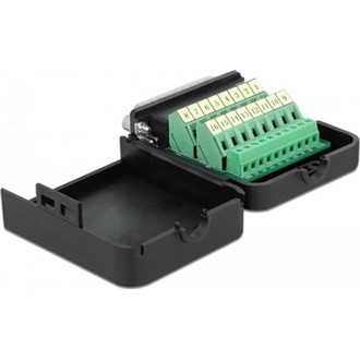 Delock DB25 párhuzamos adapter apa ? 26 tűs kapocstest házzal