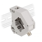 Delock F -> F F/F keystone DIN-sín panel szürke